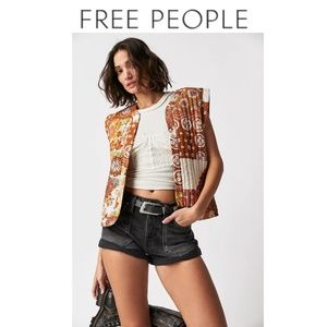 Free People x Spell Cha Cha Quilted Vest